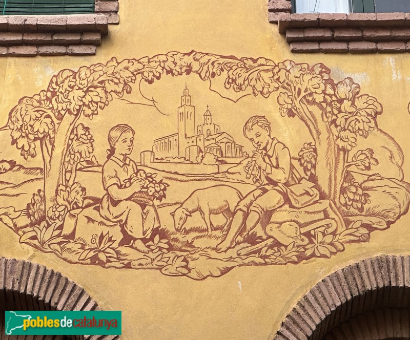 Sant Cugat del Vallès - Casa Joan Masachs (Foto: Albert Esteves, 2023) Sant Cugat del Vallès - Casa Joan Masachs