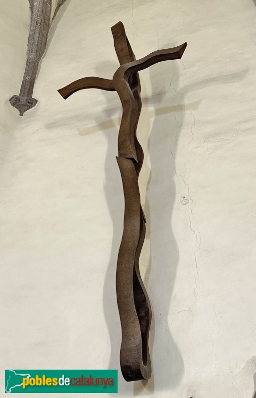 Església de Sant Pere de Vilamajor - Creu del Presbiteri (Josep Plandiura) (Foto: Albert Esteves, 2023) Església de Sant Pere de Vilamajor - Creu del Presbiteri (Josep Plandiura)