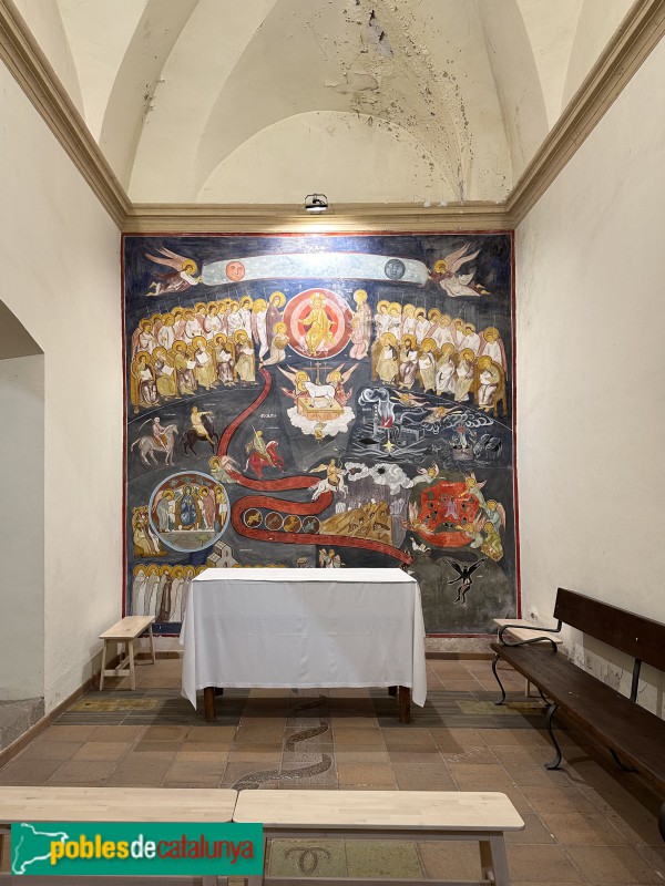 Església de Sant Pere de Vilamajor - Mural Meditació sobre l'Apocalipsi (Kisléghi Nagy Ádám) (Foto: Albert Esteves, 2023) Església de Sant Pere de Vilamajor - Mural Meditació sobre l'Apocalipsi (Kisléghi Nagy Ádám)