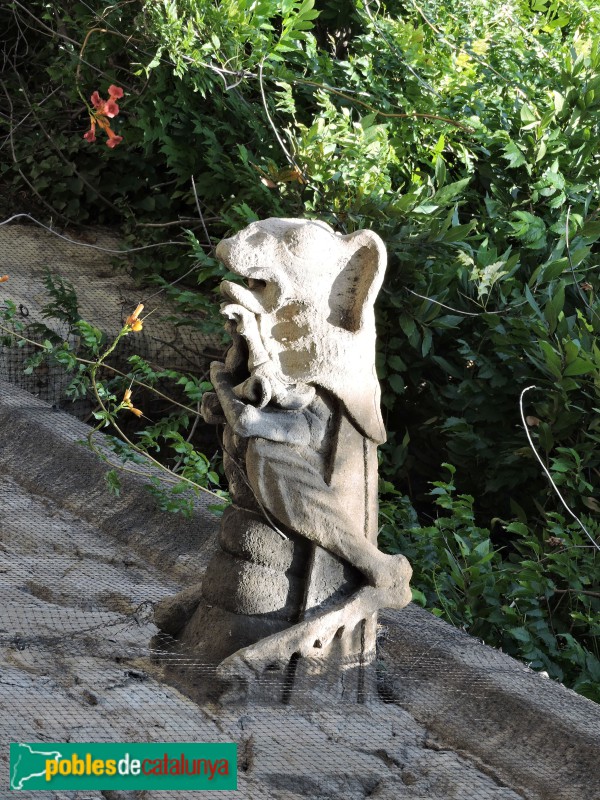 Barcelona - Av. Tibidabo, 48. Detall Barcelona - Av. Tibidabo, 48. Detall