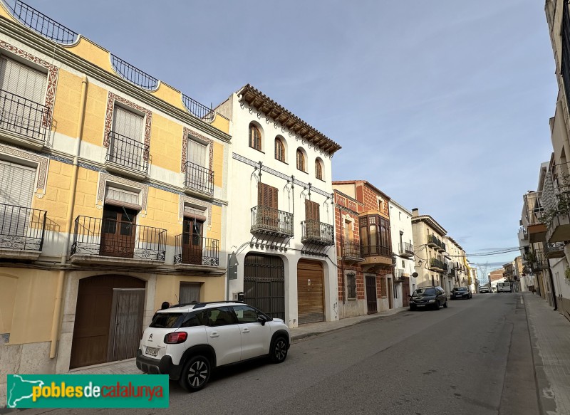 La Galera. Carrer Major (Foto: Albert Esteves, 2023) La Galera. Carrer Major