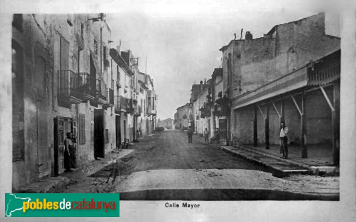 La Galera. Postal antiga (Foto: Albert Esteves, 2023) La Galera. Postal antiga