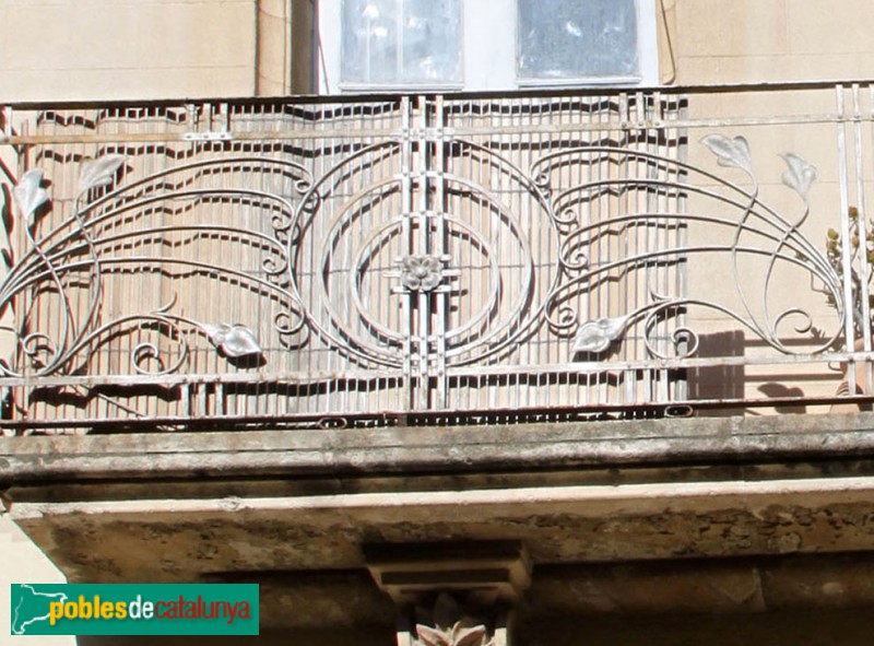 Vilafranca del Penedès - Casa Josep Bertran i Montserrat (Foto: Albert Esteves, 2012) Vilafranca del Penedès - Casa Josep Bertran i Montserrat