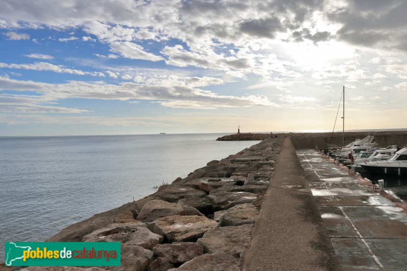 Les Cases d'Alcanar. Port (Foto: Albert Esteves, 2023) Les Cases d'Alcanar. Port