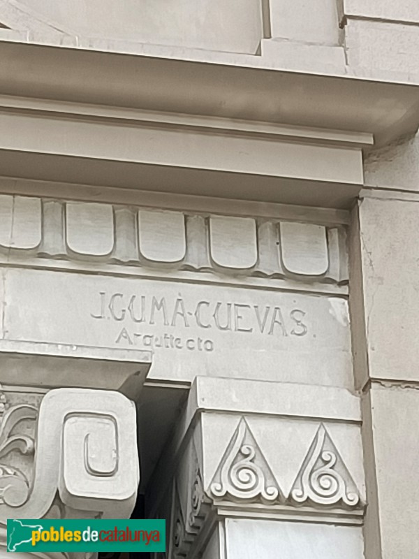 Barcelona - París, 150 / Casanova, 184 (Foto: Anna Corcoll, 2023) Barcelona - París, 150 / Casanova, 184