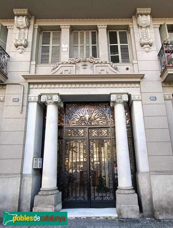 Barcelona - París, 150 / Casanova, 184 (Foto: Anna Corcoll, 2023) Barcelona - París, 150 / Casanova, 184