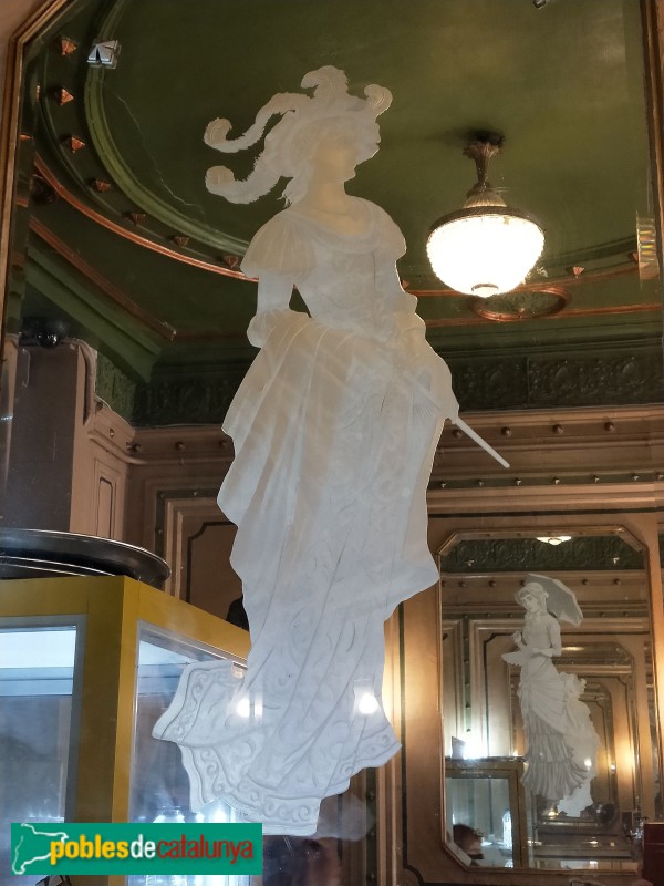 Barcelona - Cafè de l'Òpera (Foto: Anna Corcoll, 2022) Barcelona - Cafè de l'Òpera