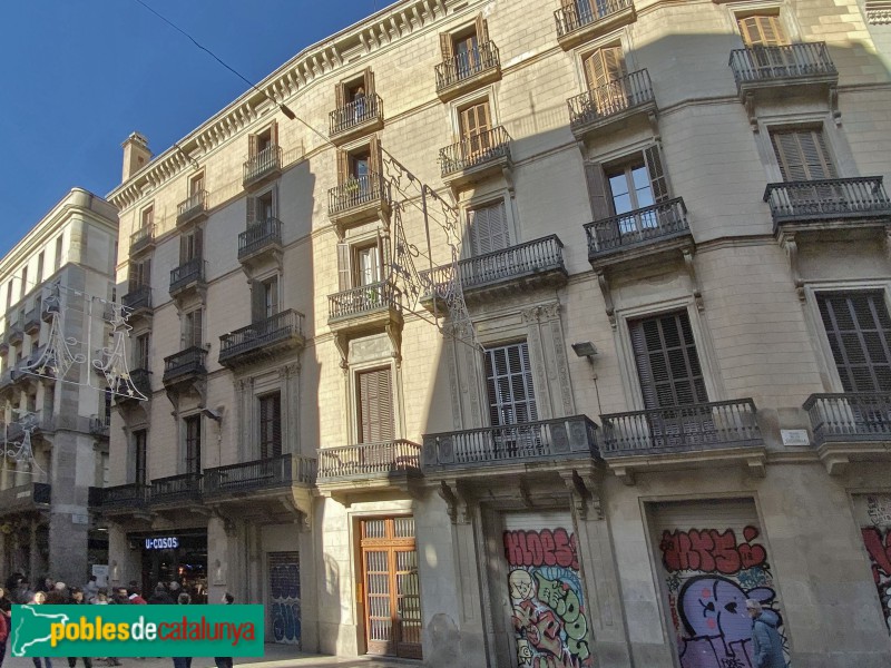 Barcelona - Portaferrissa, 25 (Foto: Albert Esteves, 2019) Barcelona - Portaferrissa, 25