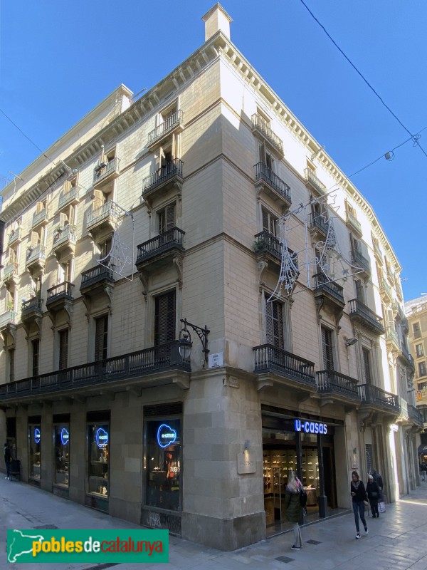 Barcelona - Portaferrissa, 25 (Foto: Albert Esteves, 2019) Barcelona - Portaferrissa, 25