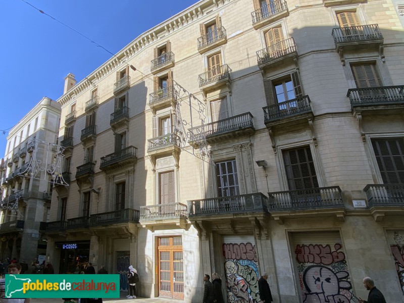 Barcelona - Portaferrissa, 25 (Foto: Albert Esteves, 2019) Barcelona - Portaferrissa, 25