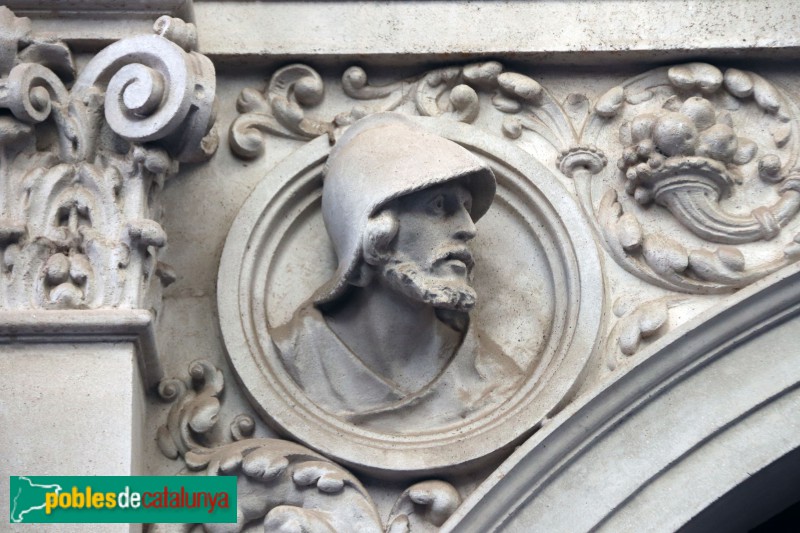 Vilafranca del Penedès - Casa Tetas i Forés (Foto: Albert Esteves, 2023) Vilafranca del Penedès - Casa Tetas i Forés