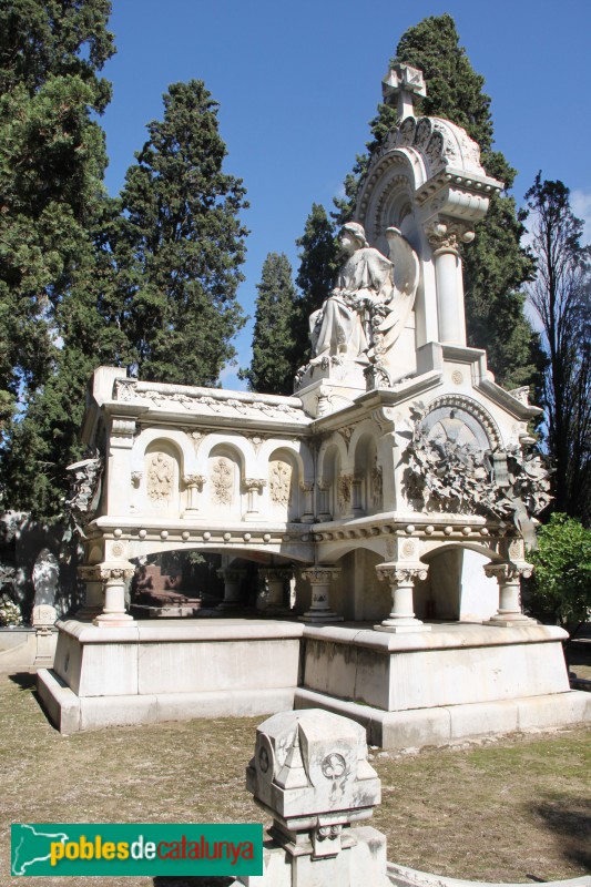 Vilafranca del Penedès - Cementiri. Panteó Ramon Marimon