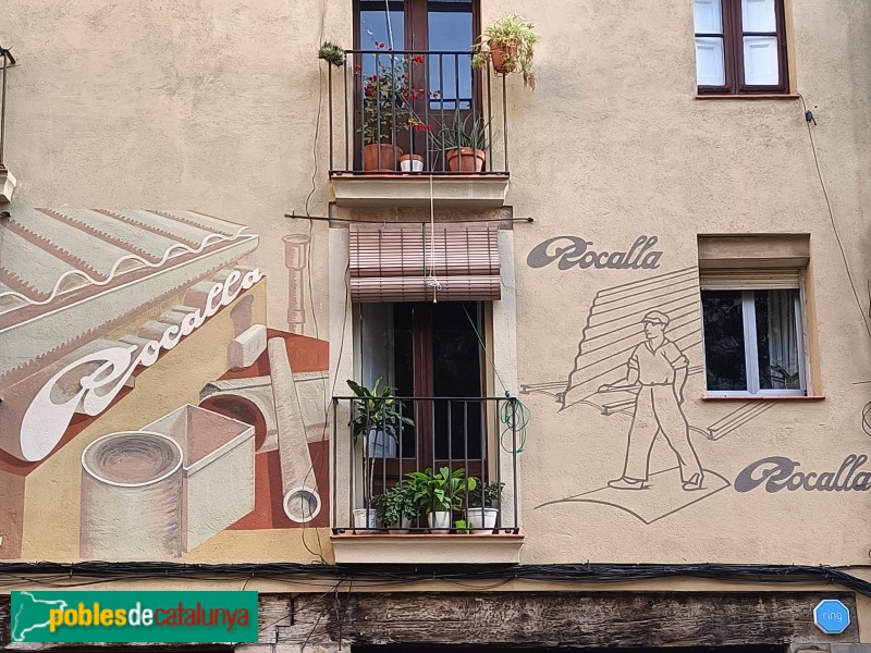 Barcelona - Anunci de l'empresa Rocalla