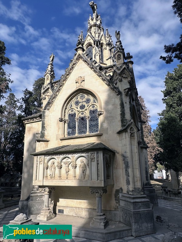 Vilafranca del Penedès - Cementiri. Panteó Antoni Jané