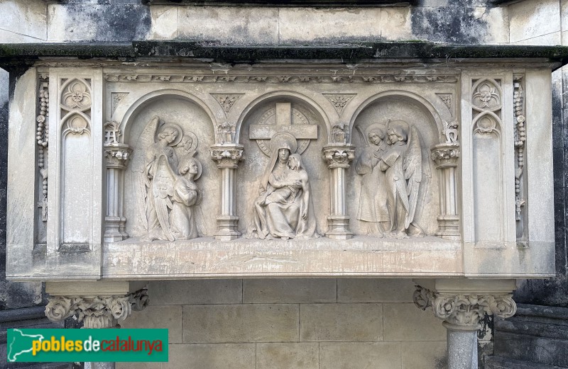 Vilafranca del Penedès - Cementiri. Panteó Antoni Jané