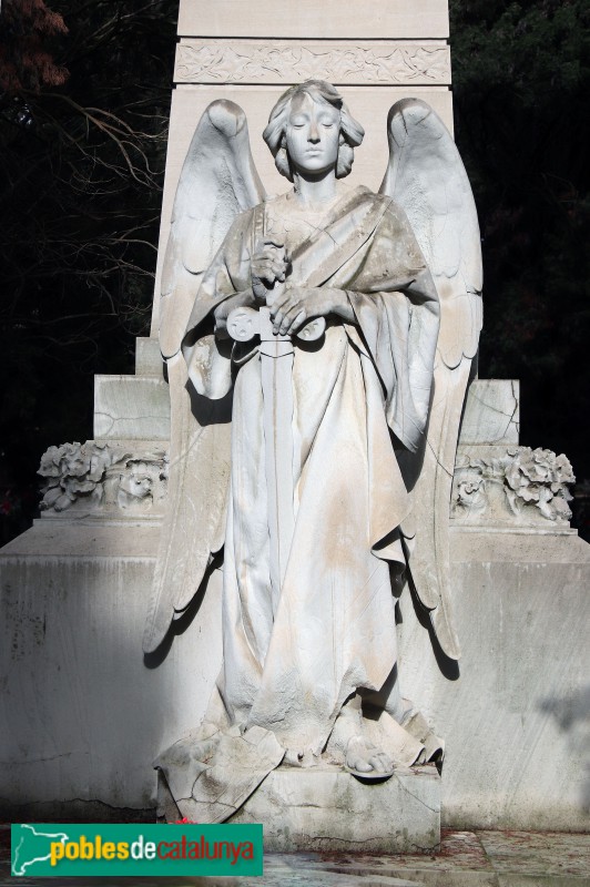Vilafranca del Penedès - Cementiri. Sepulcre Miquel Torres Vendrell
