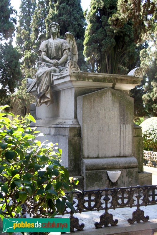 Vilafranca del Penedès - Cementiri. Panteó Josep Balaguer i Martí