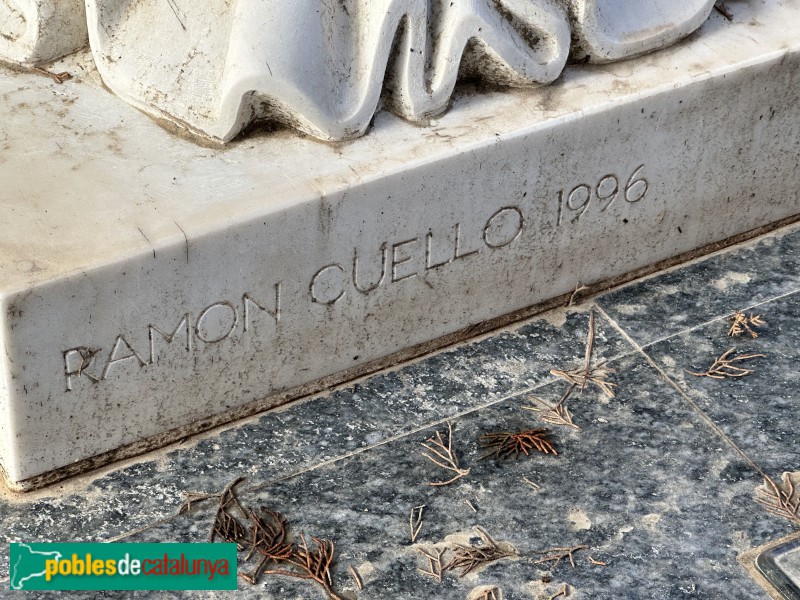 Vilafranca del Penedès - Cementiri. Panteó Tetas - Marrugat