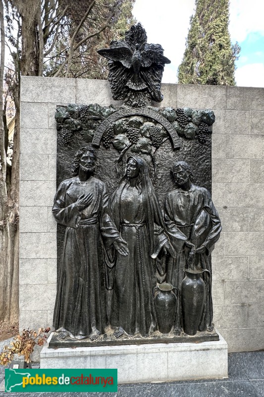 Vilafranca del Penedès - Cementiri. Panteó Tetas - Marrugat