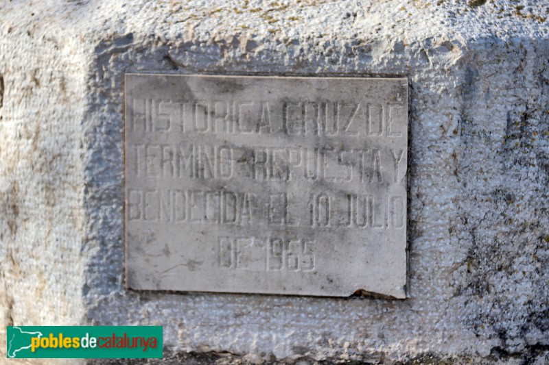 Ulldecona - Creu de l'Ermita de Loreto (Foto: Albert Esteves, 2024) Ulldecona - Creu de l'Ermita de Loreto