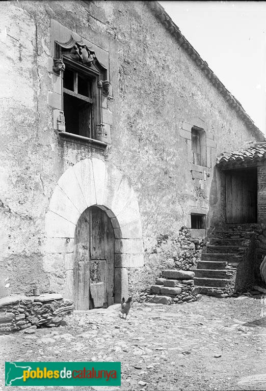 Sant Esteve de Palautordera - Can Bonamic (Foto: <i>Josep Danés -Arxiu Fotogràfic Centre Excursionista de Catalunya-</i>, 1926) Sant Esteve de Palautordera - Can Bonamic