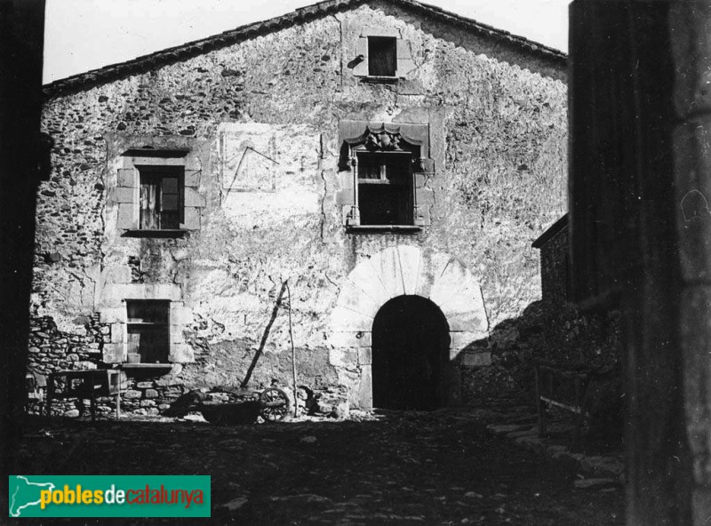 Sant Esteve de Palautordera - Can Bonamic (Foto: <i>Josep Danés -Arxiu Fotogràfic Centre Excursionista de Catalunya-</i>, 1926) Sant Esteve de Palautordera - Can Bonamic