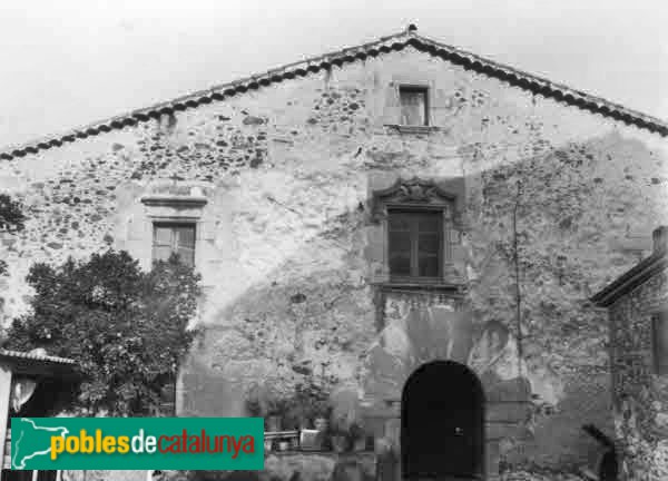 Sant Esteve de Palautordera - Can Bonamic (Foto: <i>Montserrat Viader -calaix.gencat.cat-</i>, 1982) Sant Esteve de Palautordera - Can Bonamic