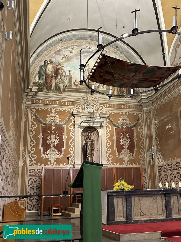 Sant Sadurní d'Anoia - Església de Sant Sadurní (Foto: Albert Esteves, 2024) Sant Sadurní d'Anoia - Església de Sant Sadurní