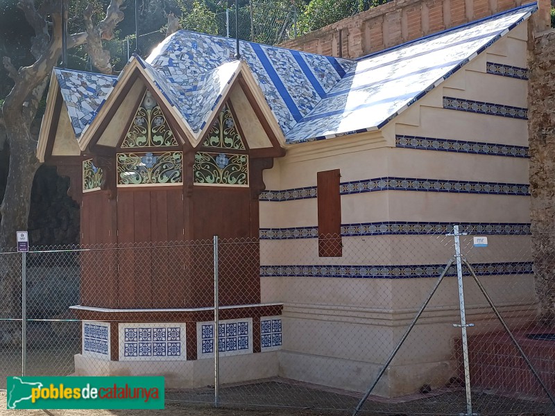 Barcelona - Font d'en Fargues. Quiosc (Foto: Sergi Suárez, 2024) Barcelona - Font d'en Fargues. Quiosc