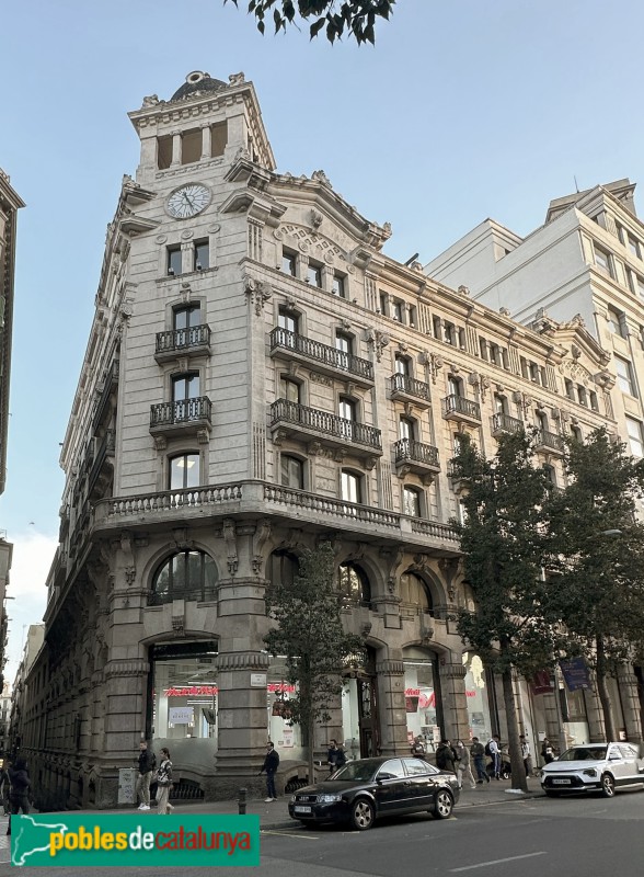 Barcelona - Banc Hispano Americà (Foto: Albert Esteves, 2024) Barcelona - Banc Hispano Americà