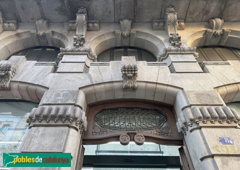 Barcelona - Banc Hispano Americà (Foto: Albert Esteves, 2024) Barcelona - Banc Hispano Americà