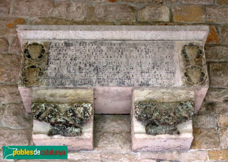 Girona - Claustre de la catedral. Ossera (Foto: Albert Esteves, 2024) Girona - Claustre de la catedral. Ossera