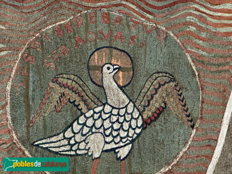 Girona - Tresor de la catedral. Tapís de la Creació (Foto: Albert Esteves, 2024) Girona - Tresor de la catedral. Tapís de la Creació