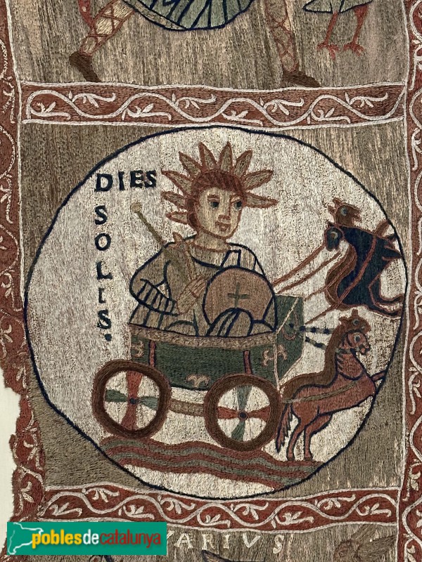 Girona - Tresor de la catedral. Tapís de la Creació (Foto: Albert Esteves, 2024) Girona - Tresor de la catedral. Tapís de la Creació