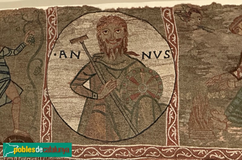 Girona - Tresor de la catedral. Tapís de la Creació (Foto: Albert Esteves, 2024) Girona - Tresor de la catedral. Tapís de la Creació