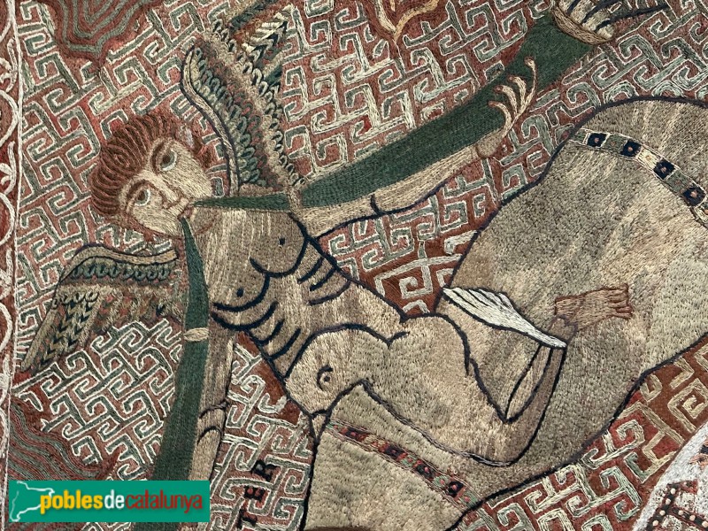 Girona - Tresor de la catedral. Tapís de la Creació (Foto: Albert Esteves, 2024) Girona - Tresor de la catedral. Tapís de la Creació