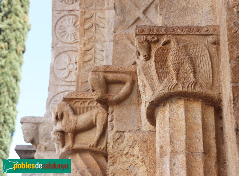 Girona - Sant Pere de Galligants. Portada (Foto: Albert Esteves, 2024) Girona - Sant Pere de Galligants. Portada