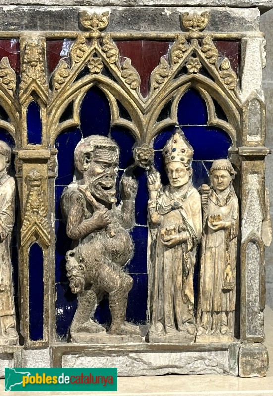 Girona - Església de Sant Feliu. Sepulcre de Sant Narcís (Foto: Albert Esteves, 2024) Girona - Església de Sant Feliu. Sepulcre de Sant Narcís