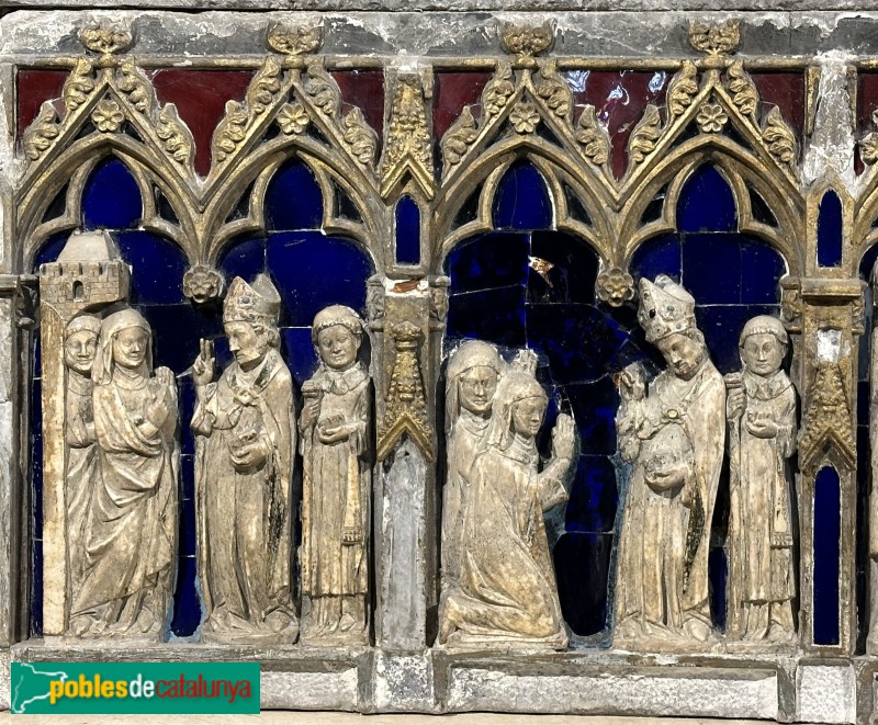 Girona - Església de Sant Feliu. Sepulcre de Sant Narcís (Foto: Albert Esteves, 2024) Girona - Església de Sant Feliu. Sepulcre de Sant Narcís