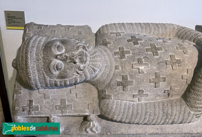 Museu d'Art de Girona - Sepultura de Jofre Gilabert de Cruïlles (segle XIV)