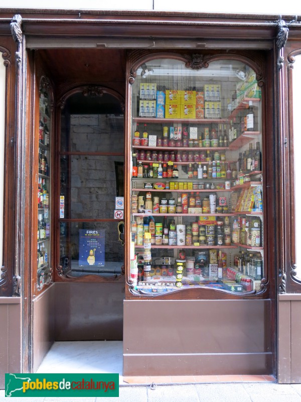 Girona - Queviures Moriscot (Foto: <i>Enric</i>, 2015) Girona - Queviures Moriscot