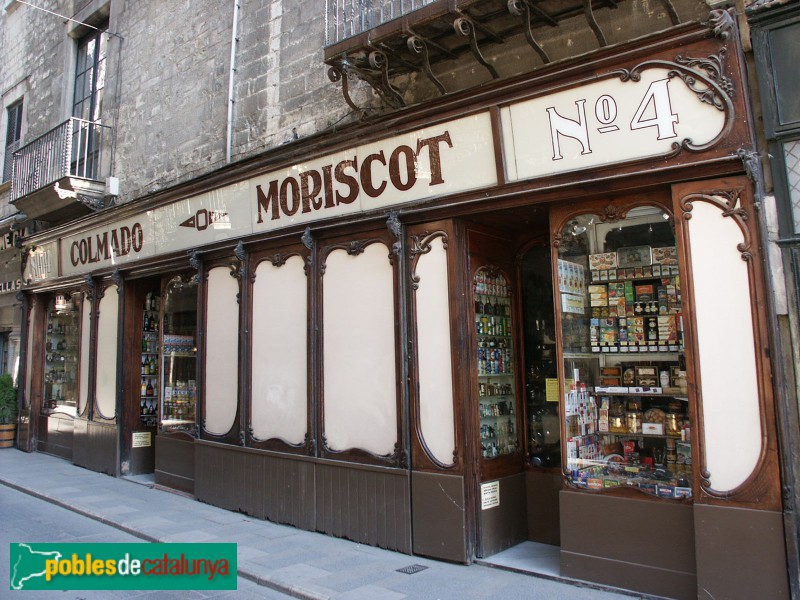 Girona - Queviures Moriscot (VPons, 2003) (1) (Foto: Valentí Pons, 2003) Girona - Queviures Moriscot (VPons, 2003) (1)