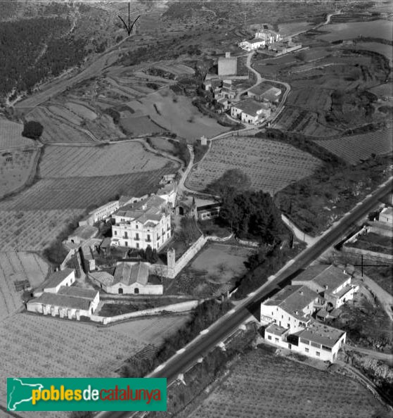 Subirats - Can Parellada (Ordal) (Foto: <i>Fons SACE, Institut Cartogràfic i Geològic de Catalunya</i>, 1967) Subirats - Can Parellada (Ordal)