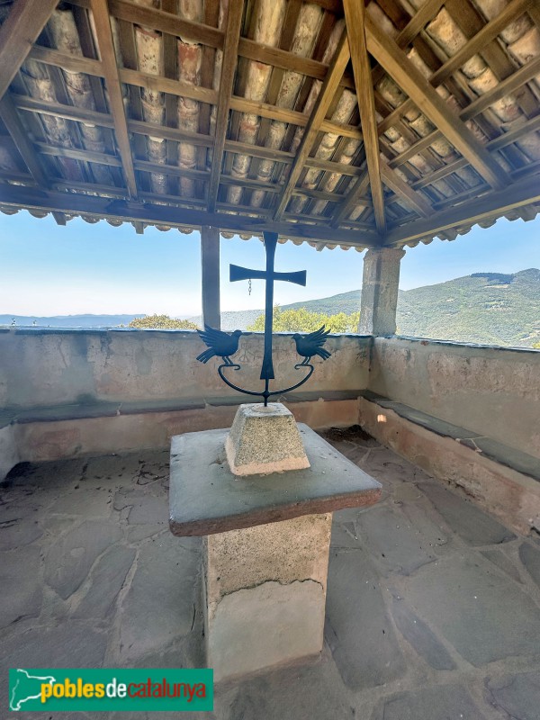 Fogars de Montclús - Comunidor de Sant Esteve de la Costa (Foto: Albert Esteves, 2024) Fogars de Montclús - Comunidor de Sant Esteve de la Costa