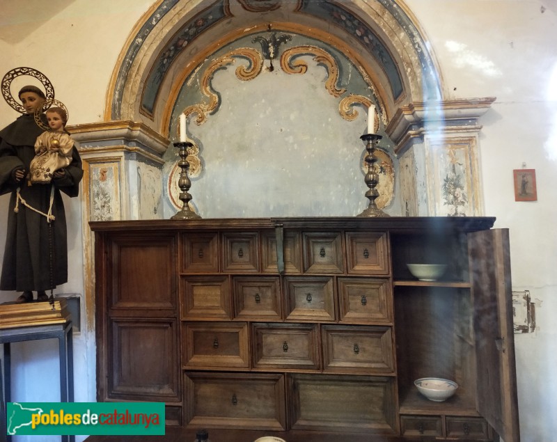 Barcelona - Monestir de Pedralbes. Capelleta del claustre (Foto: Anna Corcoll, 2021) Barcelona - Monestir de Pedralbes. Capelleta del claustre