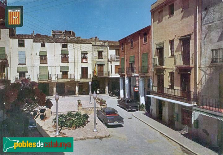 Cambrils - Plaça de la Vila. Postal antiga Cambrils - Plaça de la Vila. Postal antiga
