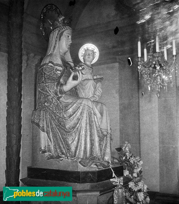 Cambrils - Imatge de la Mare de Déu del Camí (Foto: <i>Francesc Blasi -Arxiu Fotogràfic Centre Excursionista de Catalunya-</i>, 1920-35) Cambrils - Imatge de la Mare de Déu del Camí