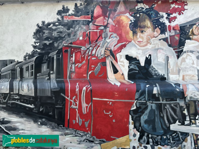 Cambrils - Mural de les Festes de l'Eixample