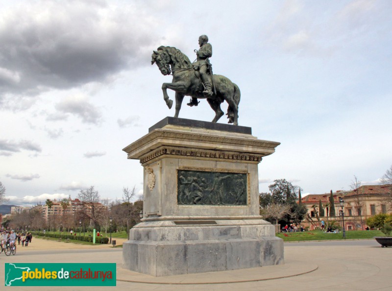 Barcelona - Parc de la Ciutadella - Monument a Prim (Foto: Albert Esteves, 2018) Barcelona - Parc de la Ciutadella - Monument a Prim