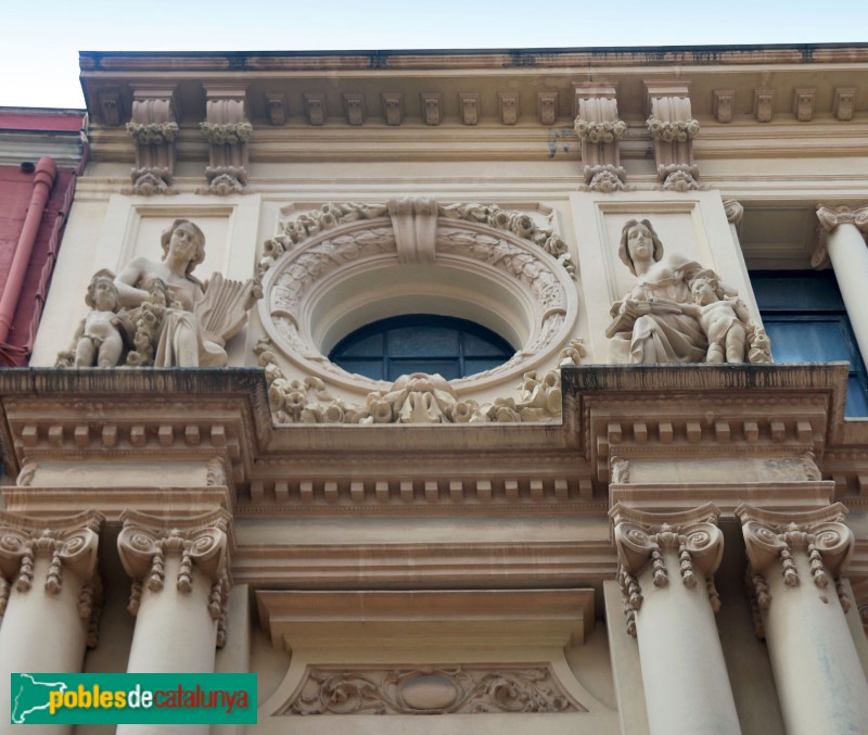Reus - Casal dels Marquesos de Tamarit (Centre de Lectura) (Foto: Albert Esteves, 2024) Reus - Casal dels Marquesos de Tamarit (Centre de Lectura)
